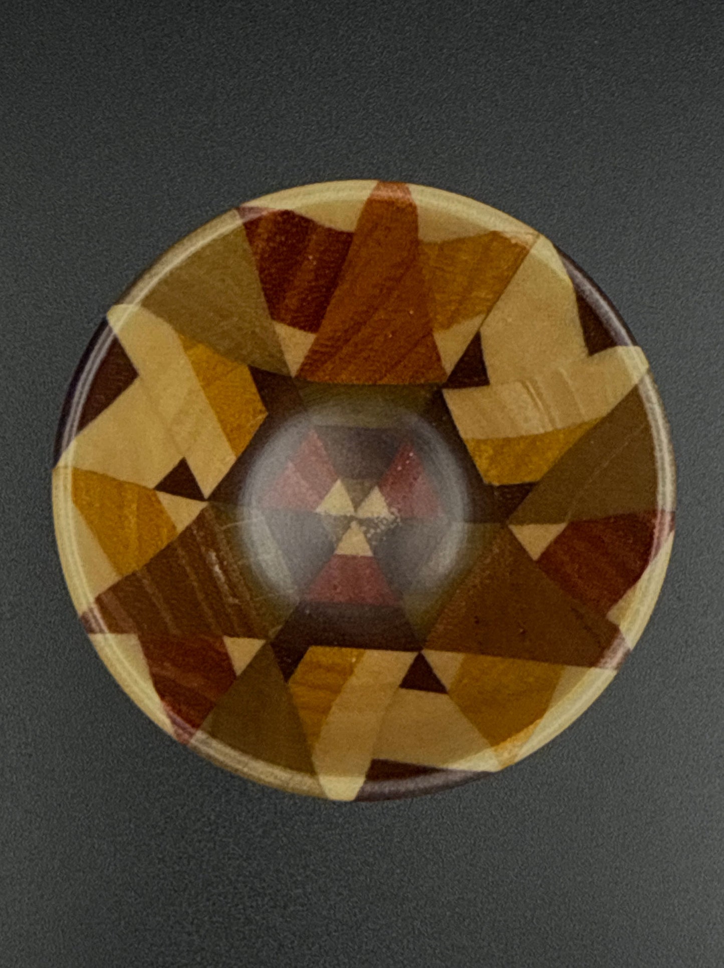 Hakone Yosegi Japanese Marquetry Tall Sake Cup