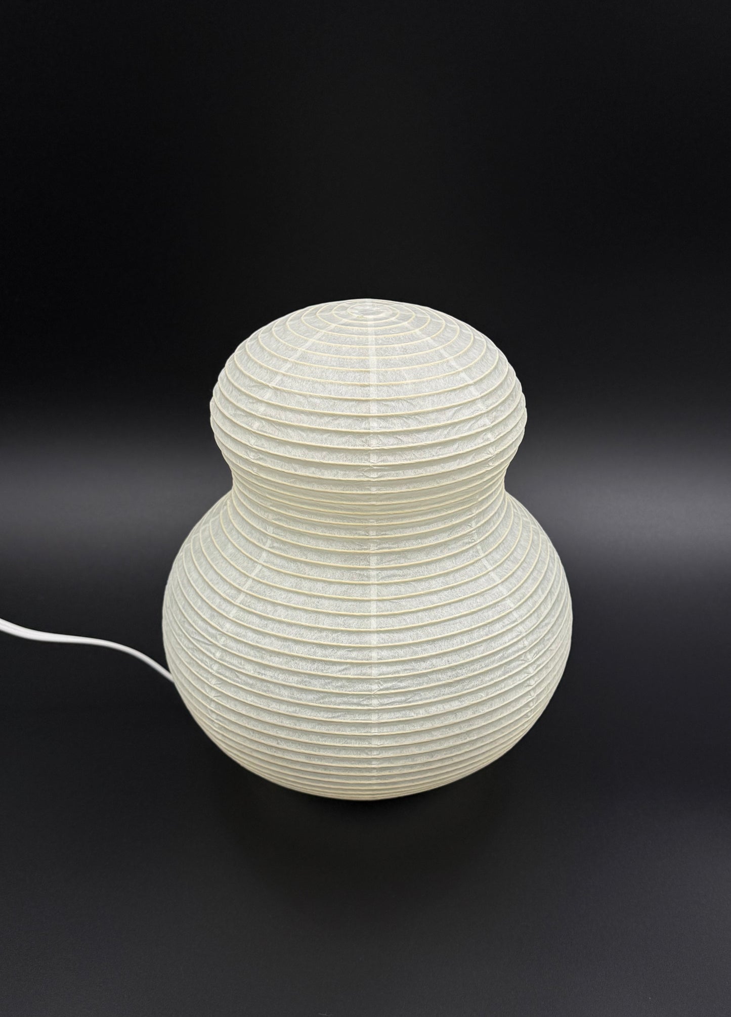 Hand Crafted Japanese Paper Lantern, Calabash-shaped, LED Light