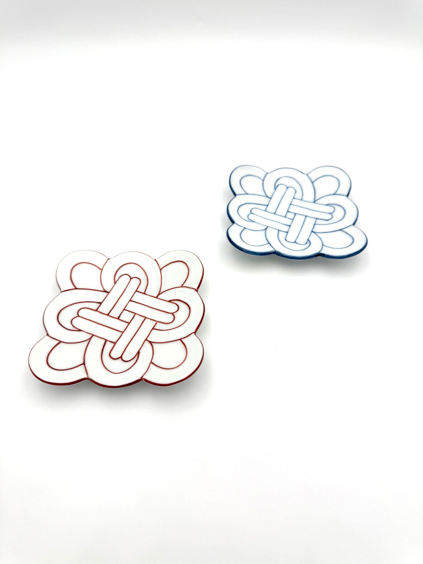 Arita Yaki (Ware) Gift Plate Set(Set of 6 plates)  with Wooden Box