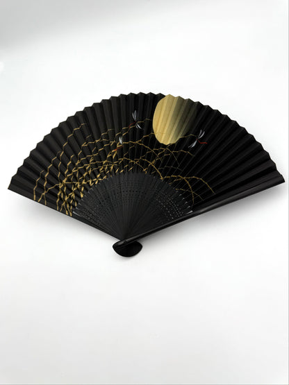 Ōmi Folding Fan - Moon Men's