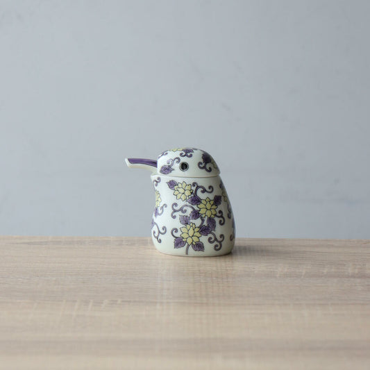 Arita Ware Kingfisher Soy Sauce Dispenser – Japanese Porcelain (Kawasemi B)