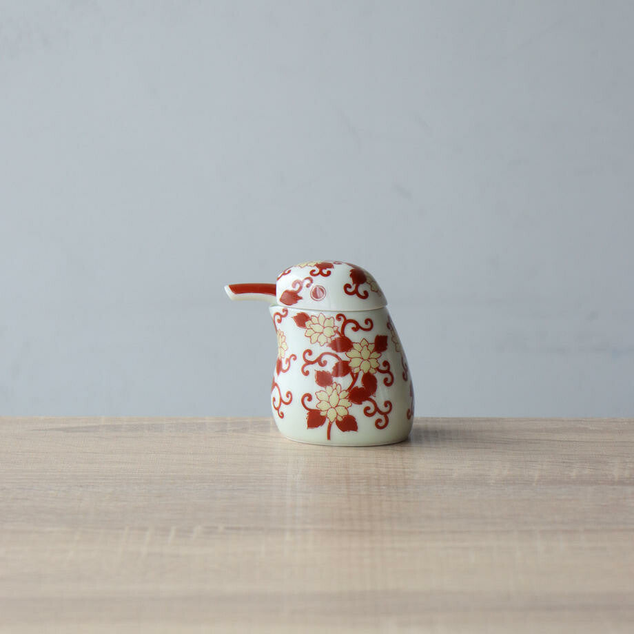 Arita Ware Kingfisher Soy Sauce Dispenser – Japanese Porcelain (Kawasemi B)