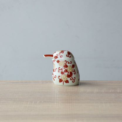 Arita Ware Kingfisher Soy Sauce Dispenser – Japanese Porcelain (Kawasemi B)