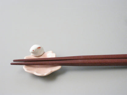 Arita Yaki Chopstick Rest, Rabbit Shape