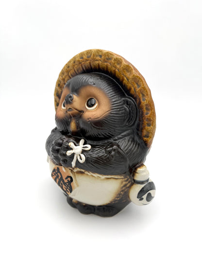 Shigaraki Ware Lucky Raccoon Figurine (S)