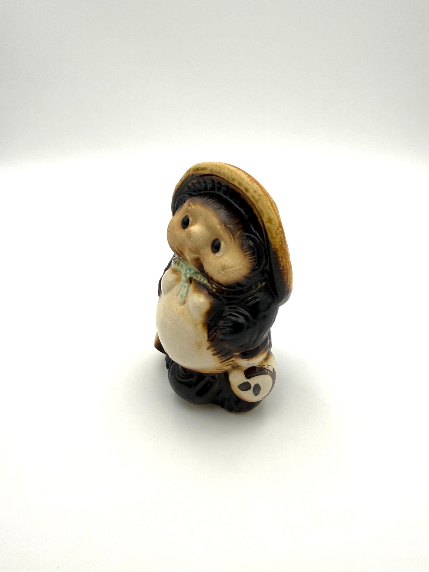 Shigaraki Ware Lucky Raccoon Figurine  (SS)