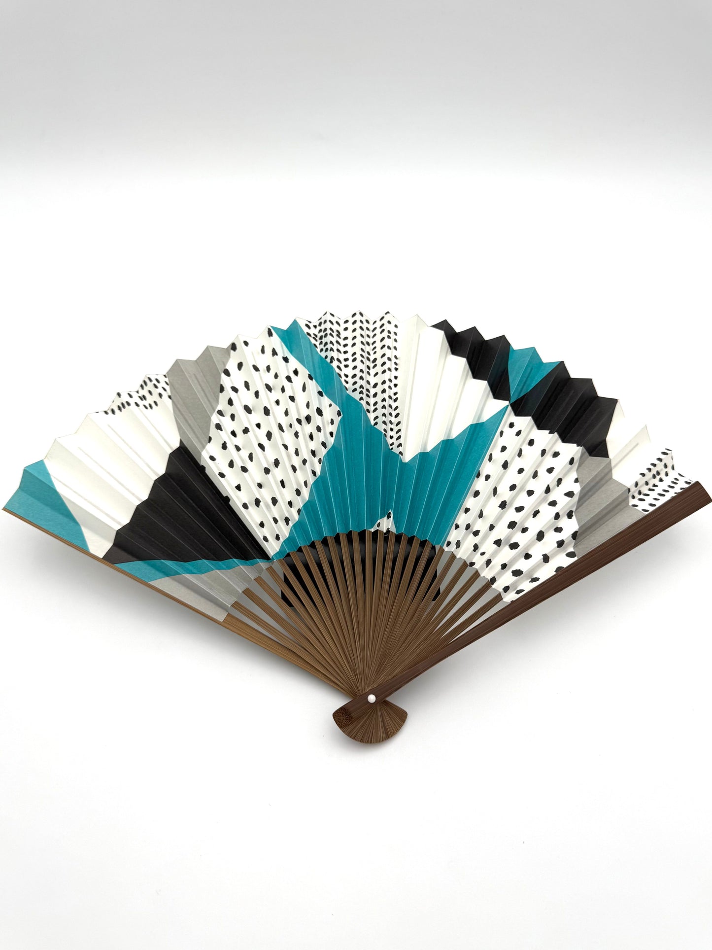 Kyoto Folding Fan -Modern Pattern　Men's