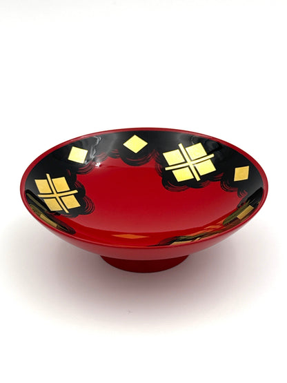 Lacqurerware Sake Cup (Hidehira-Nuri, Sakazuki)