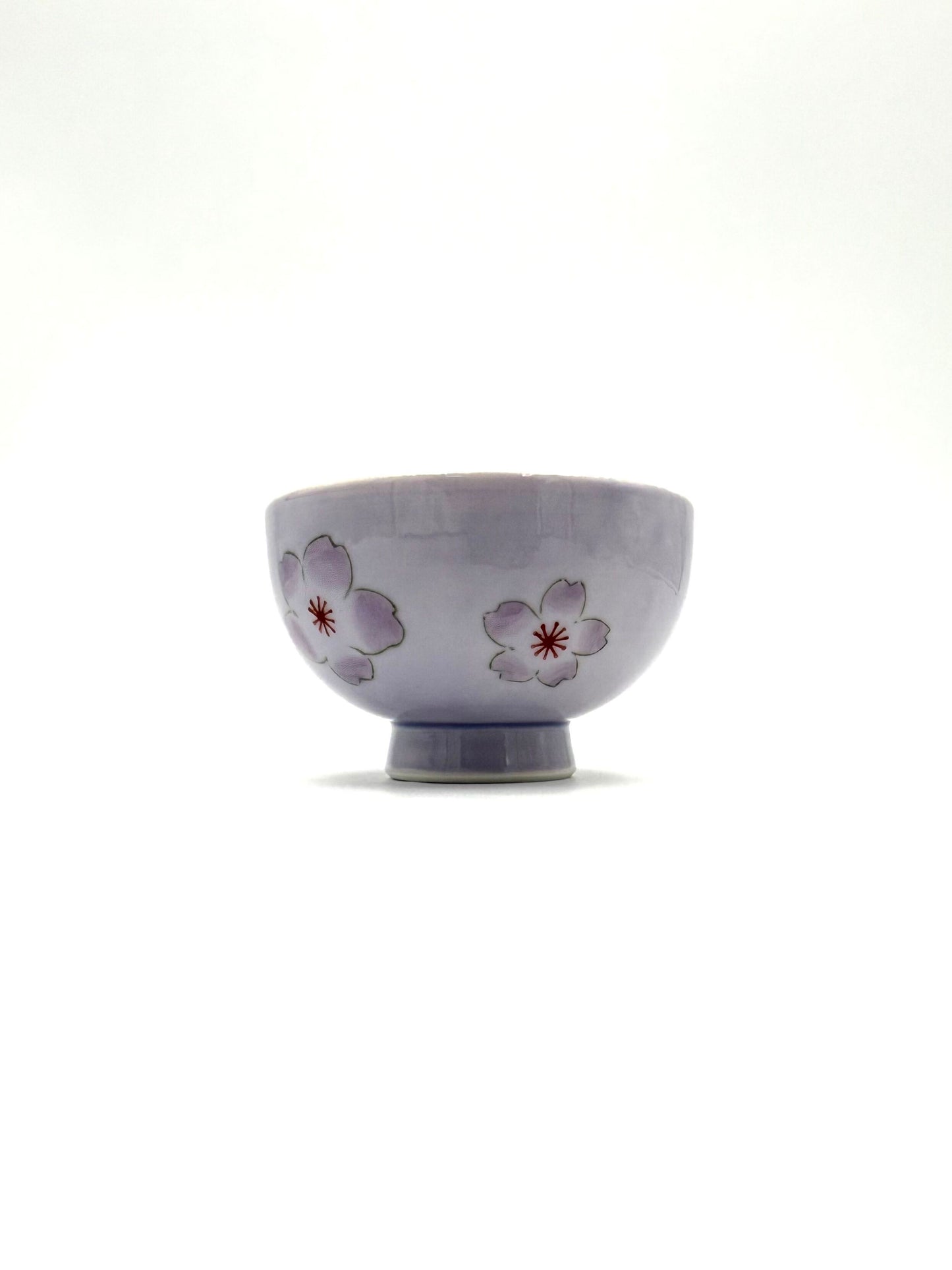 Arirta Yaki  Purple  Sake Cup/Teacup Set (2 Pcs)