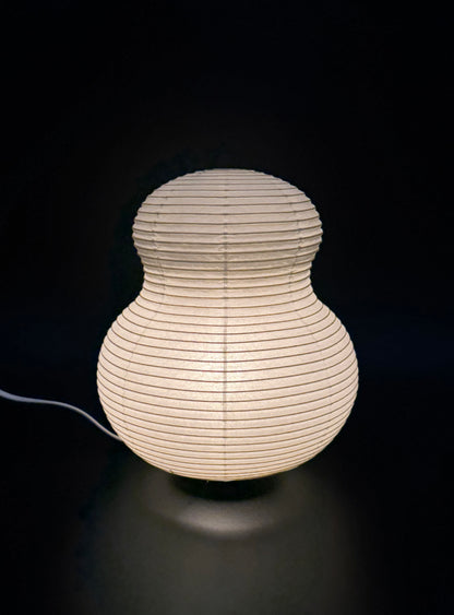 Hand Crafted Japanese Paper Lantern, Calabash-shaped, LED Light