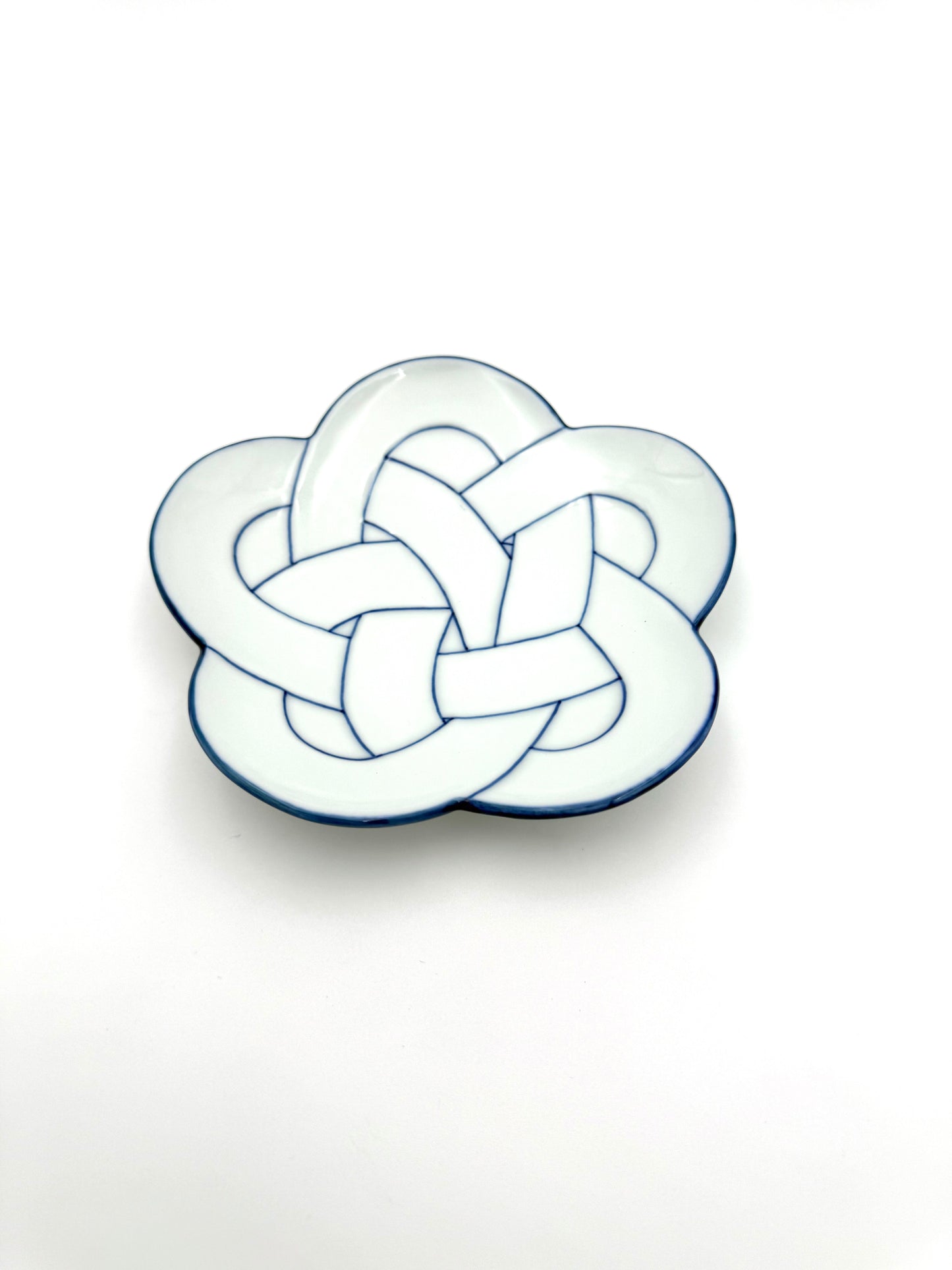 Arita Yaki (Ware) Gift Plate Set(Set of 2 plates)  with Wooden Box