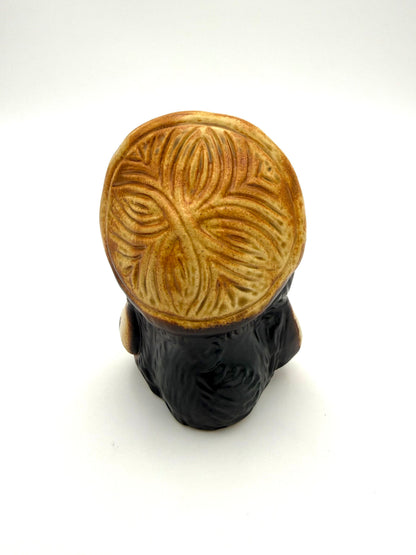 Shigaraki Ware Lucky Raccoon Figurine  (SS)