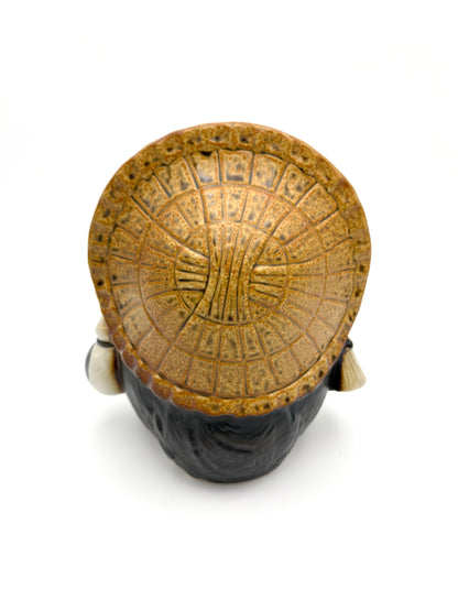 Shigaraki Ware Lucky Raccoon Figurine (S)