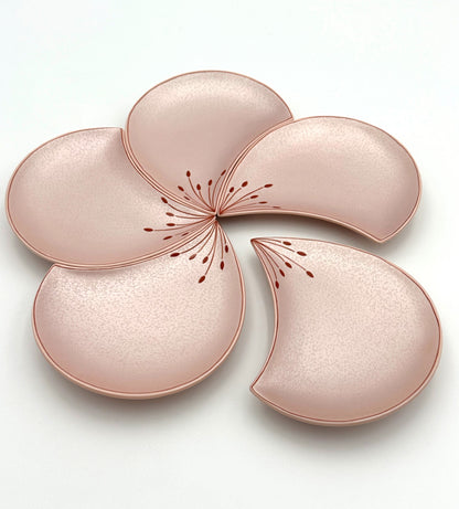 Arita Yaki (Ware) Plum Blossom Petal Plate