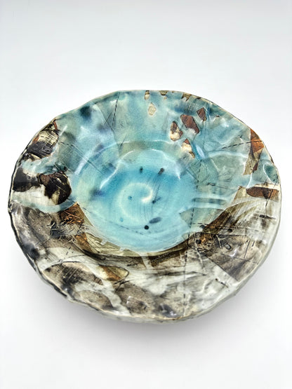 Mino Ware - Blue and White Platter