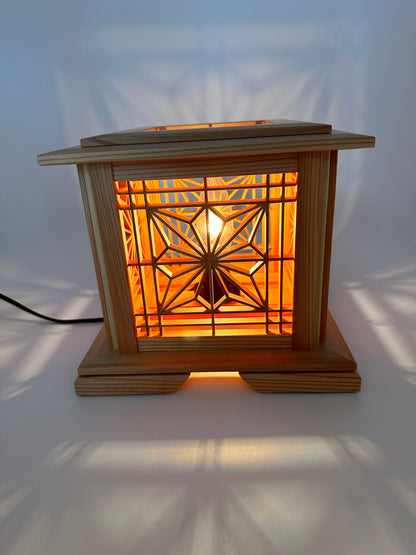 [Okawa Kumiko] Hemp Leaf Lamp