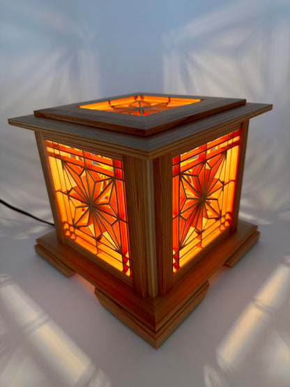 [Okawa Kumiko] Hemp Leaf Lamp