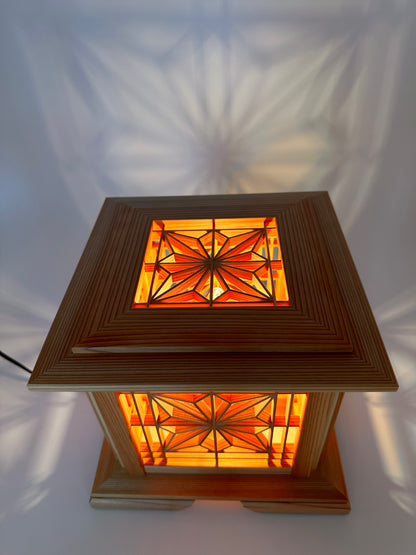 [Okawa Kumiko] Hemp Leaf Lamp