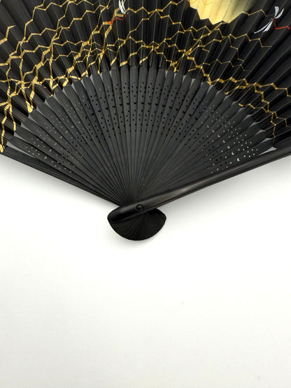 Ōmi Folding Fan - Moon Men's