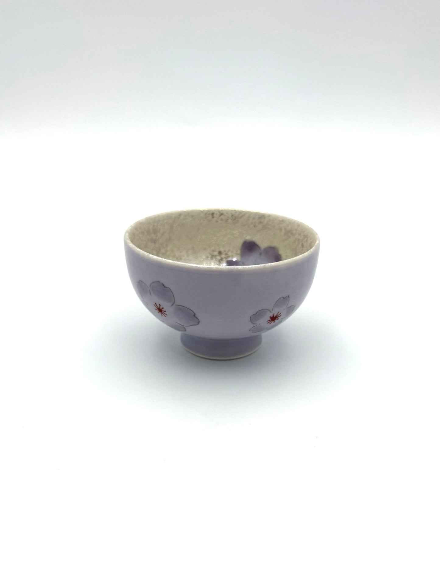 Arirta Yaki  Purple  Sake Cup/Teacup Set (2 Pcs)