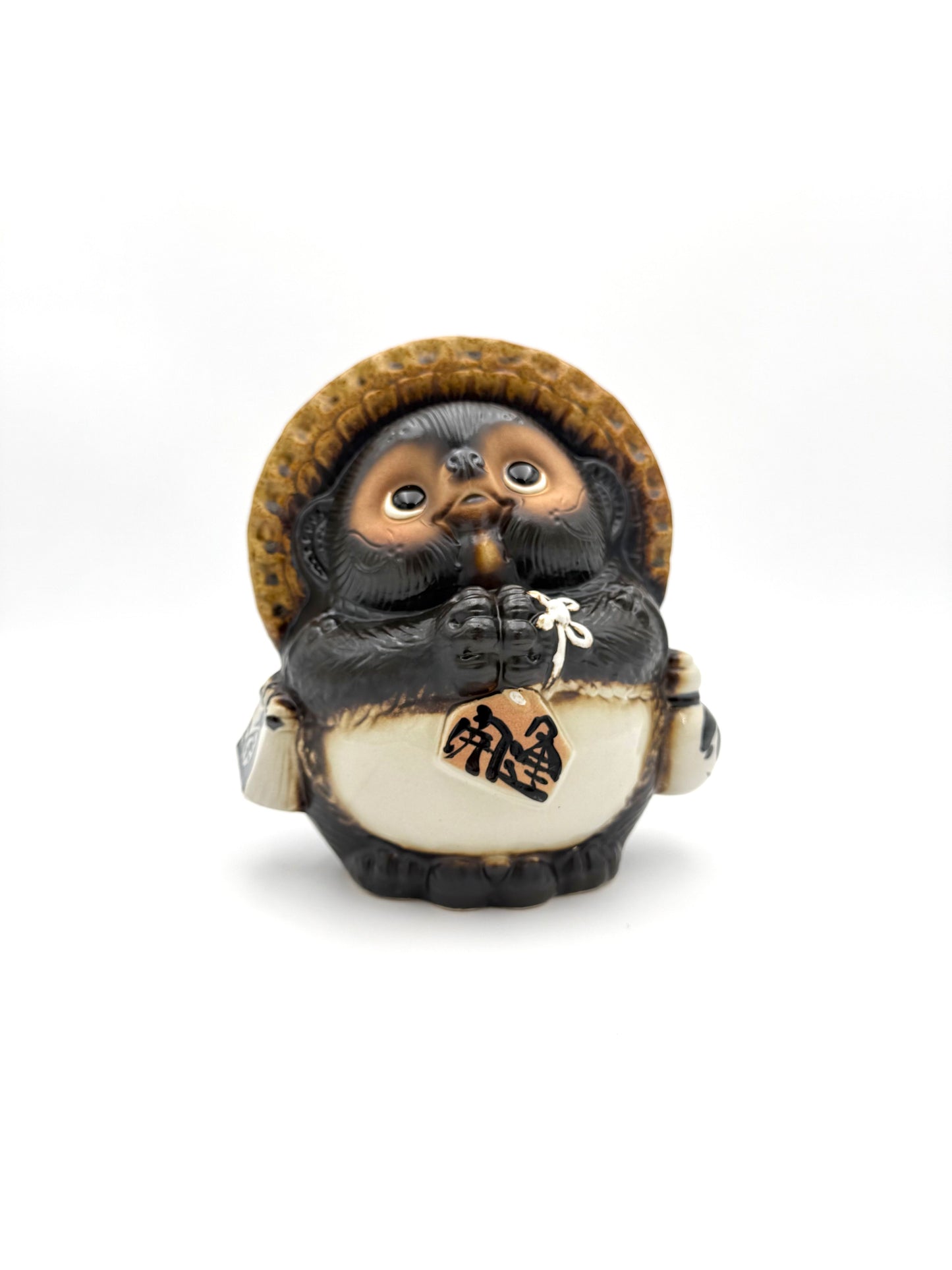 Shigaraki Ware Lucky Raccoon Figurine (S)