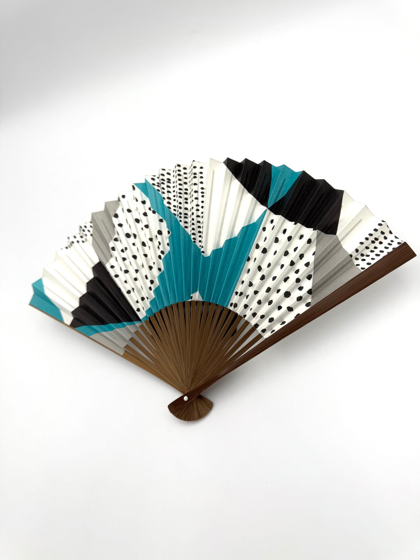 Kyoto Folding Fan -Modern Pattern　Men's