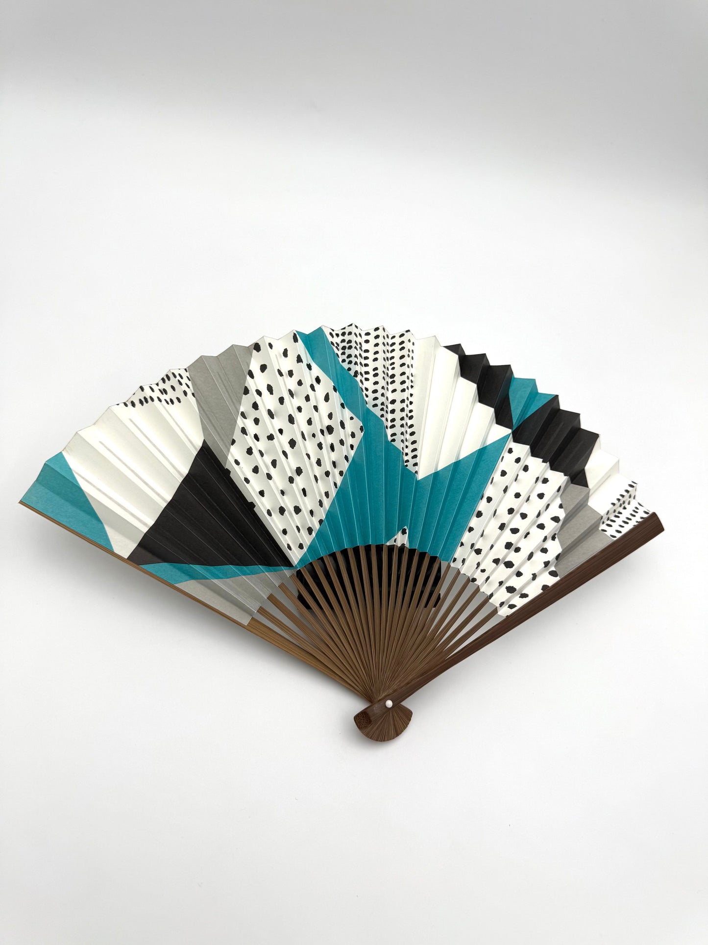 Kyoto Folding Fan -Modern Pattern　Men's