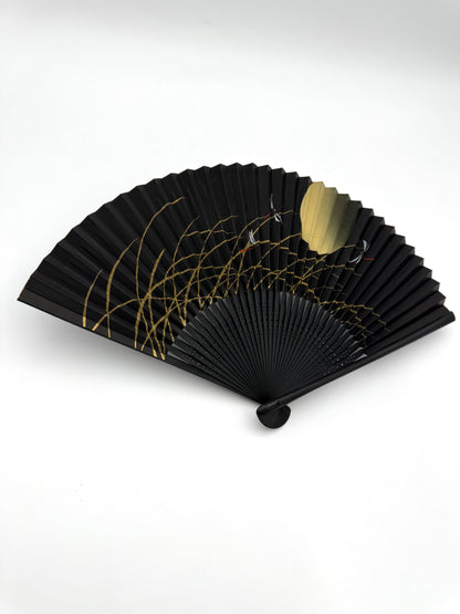 Ōmi Folding Fan - Moon Men's