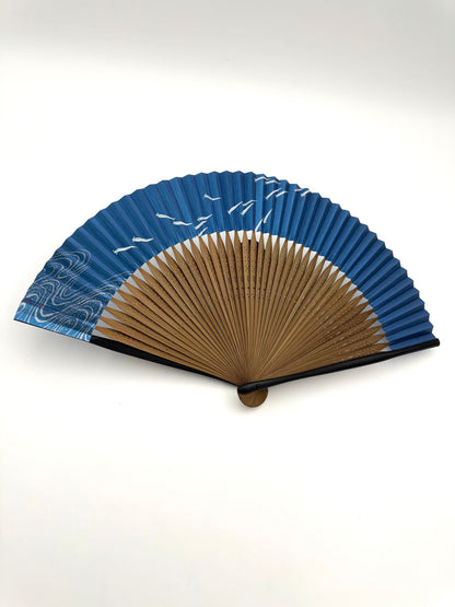 Ōmi Folding Fan- Medaka (Japanese rice fish) Men's