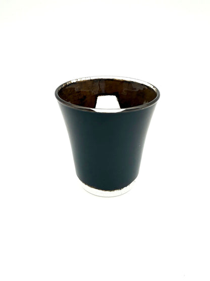 Urush Lacquered Glass Cup,  Mt.Fuji