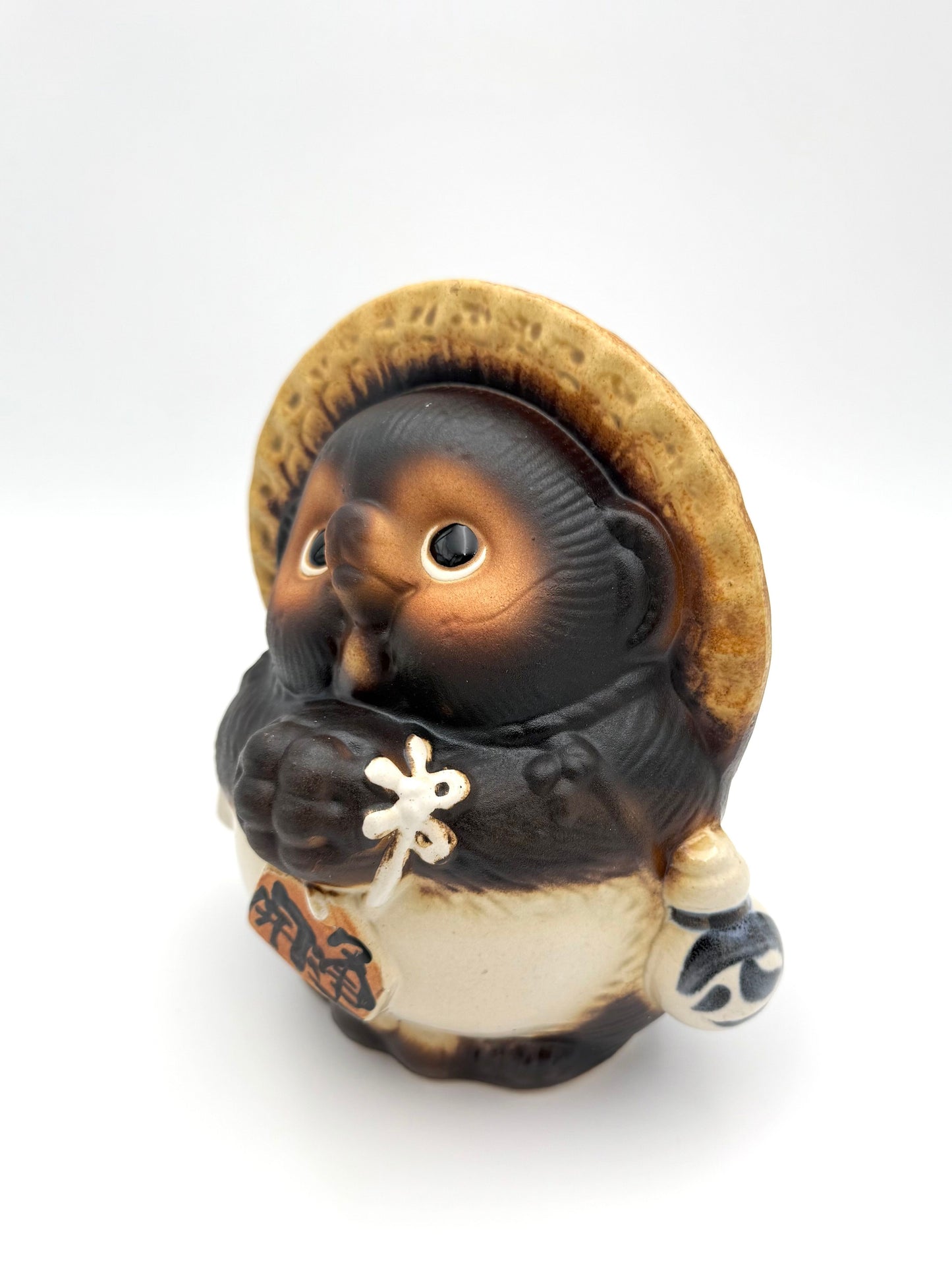 Shigaraki Yaki(Ware) Lucky Raccoon Figurine (M)